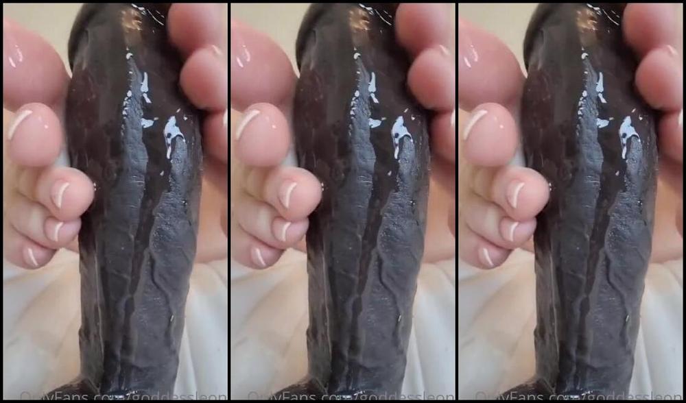 Goddessleona Onlyfans Would You Lick My Feet Clean You Disgusting Little Cum Slut