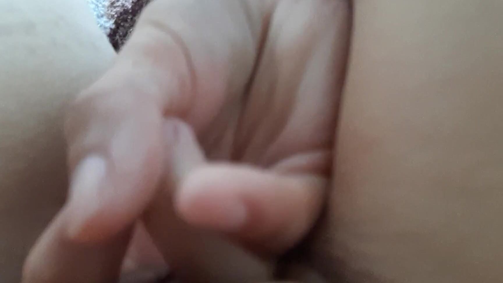 lesbian illusion Fingered Her Unshaven Pussy During Her Period PornHubPremium