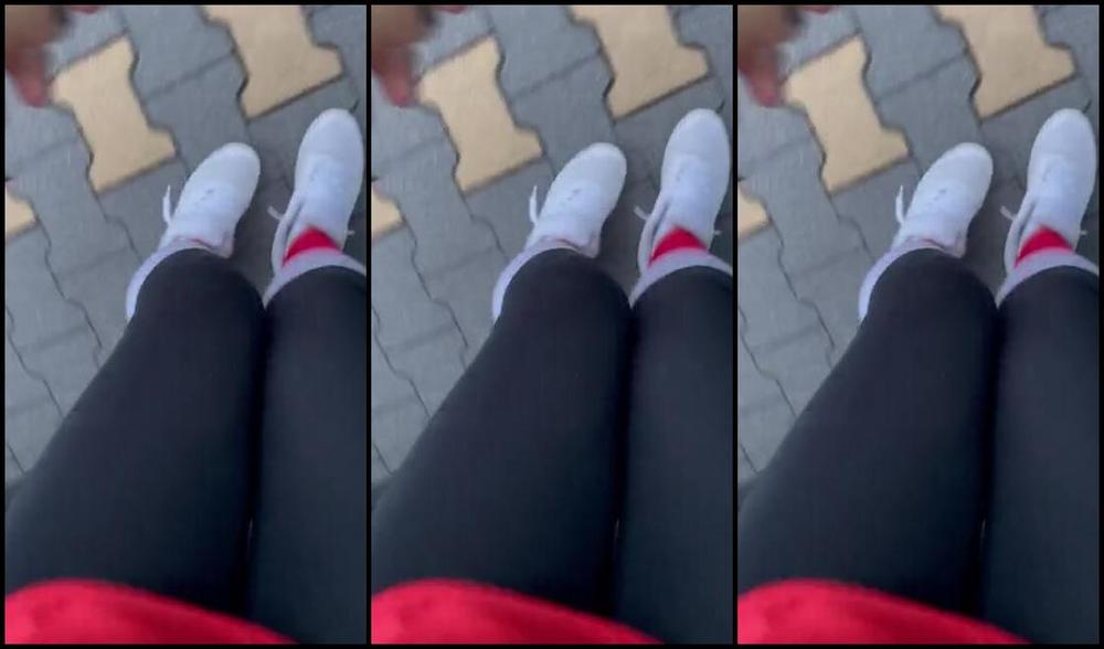 Queenfeetred Nicknamed Queenfeetred Onlyfans Gym Time