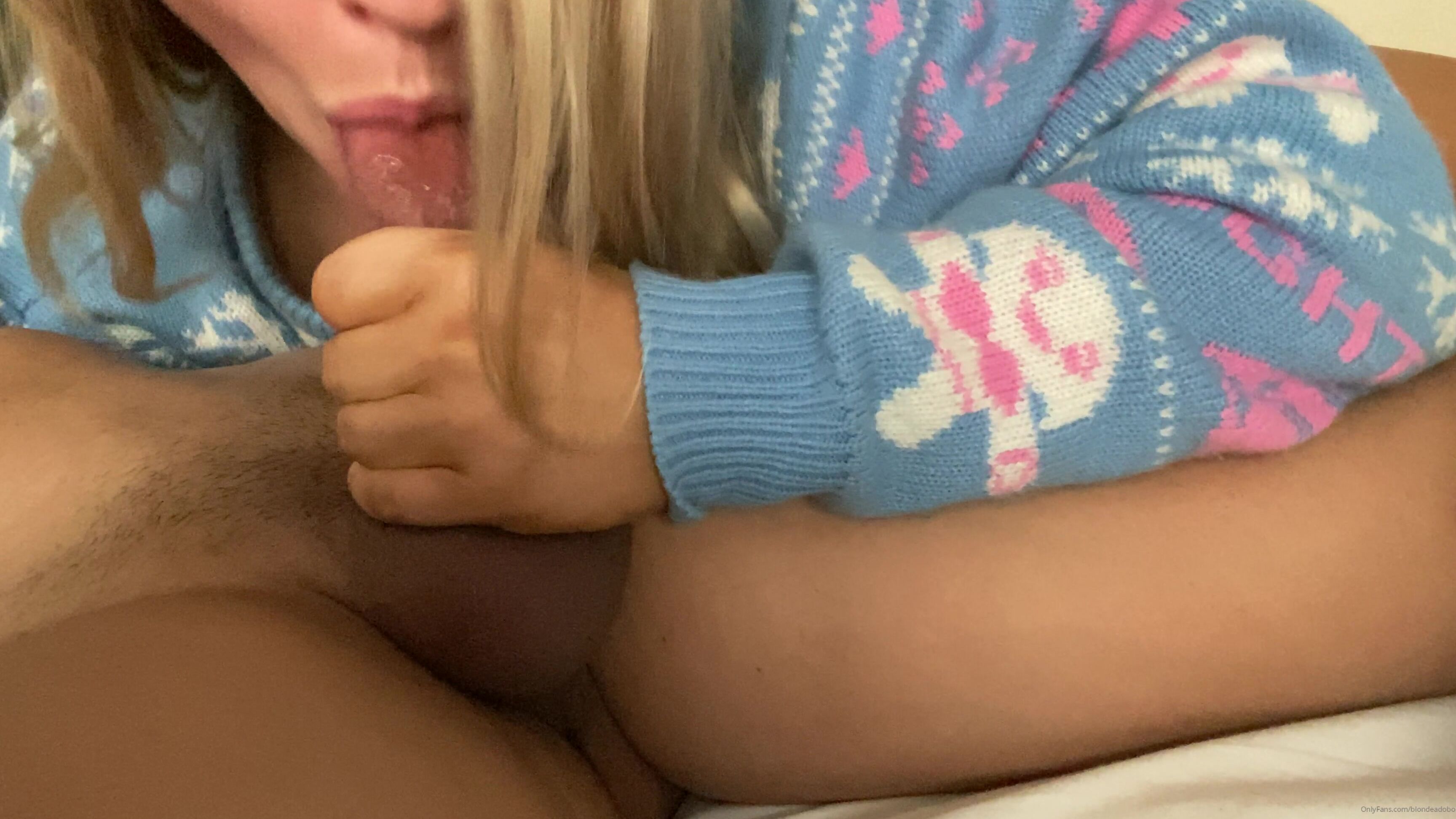 Blondeadobo Waking Up Next To His Hard Cock Is The Best I Love W