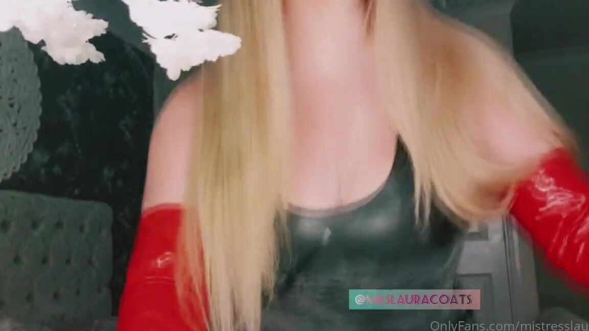 Miss Laura Nicknamed Mistresslaura11 Onlyfans Full Clip Latex Bitch For Goddess Well Now Boy Here You Are And Just When