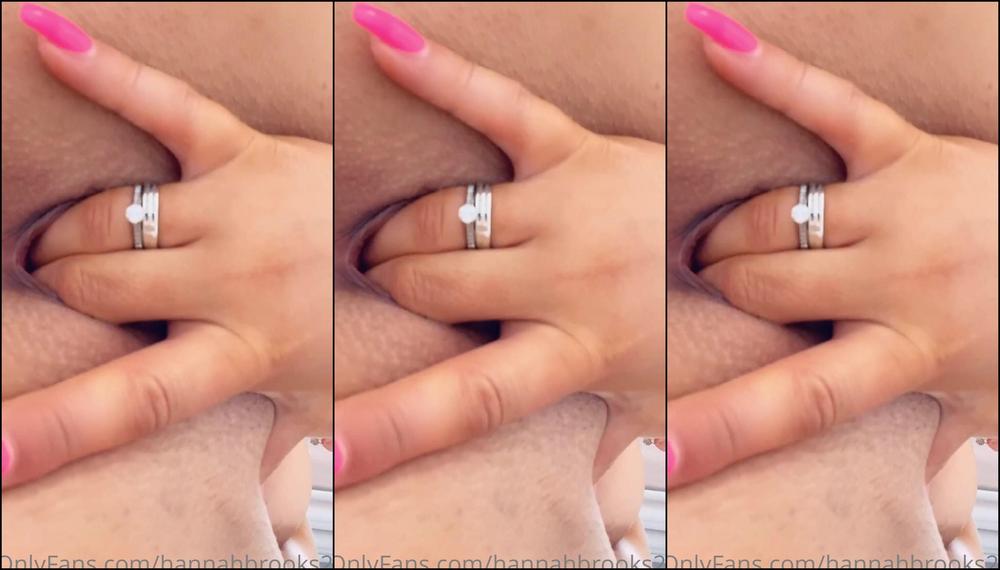 Hannahbrooks Fuck I Needed That After Teasing Myself This Morning Xxx