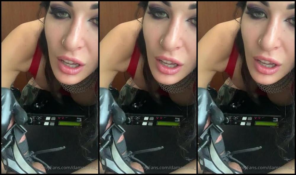 Mistress Damazonia Electric Torment And Tease And Denial
