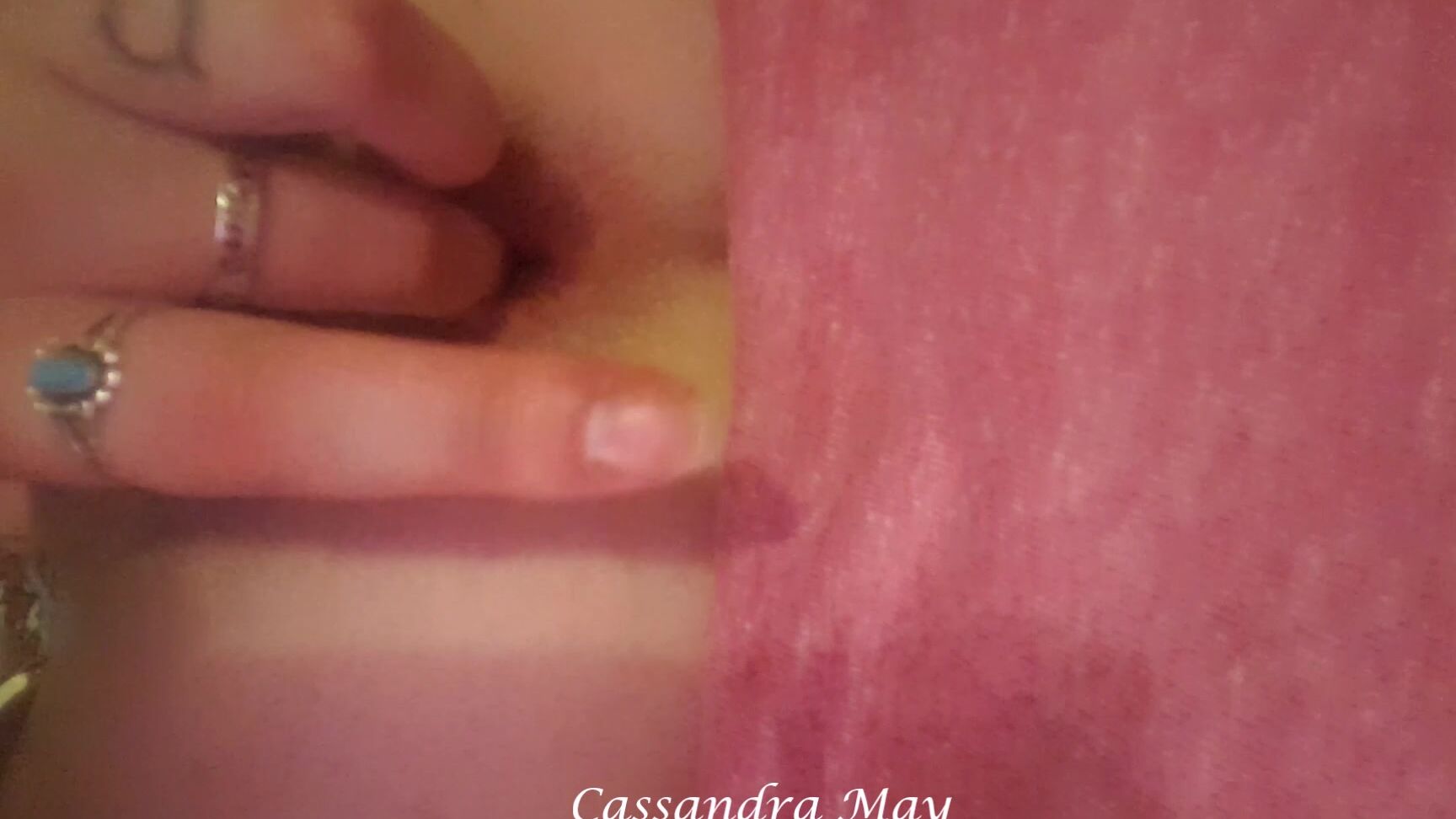 Cassandramayy Upclose Anal Fingering Gaping Amp Prolapse