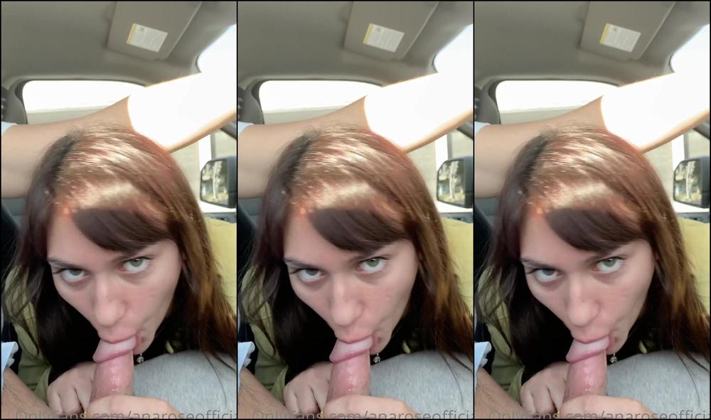 Anaroseofficial Minutes Of Sucking Dick In The Car Couldn T Wait