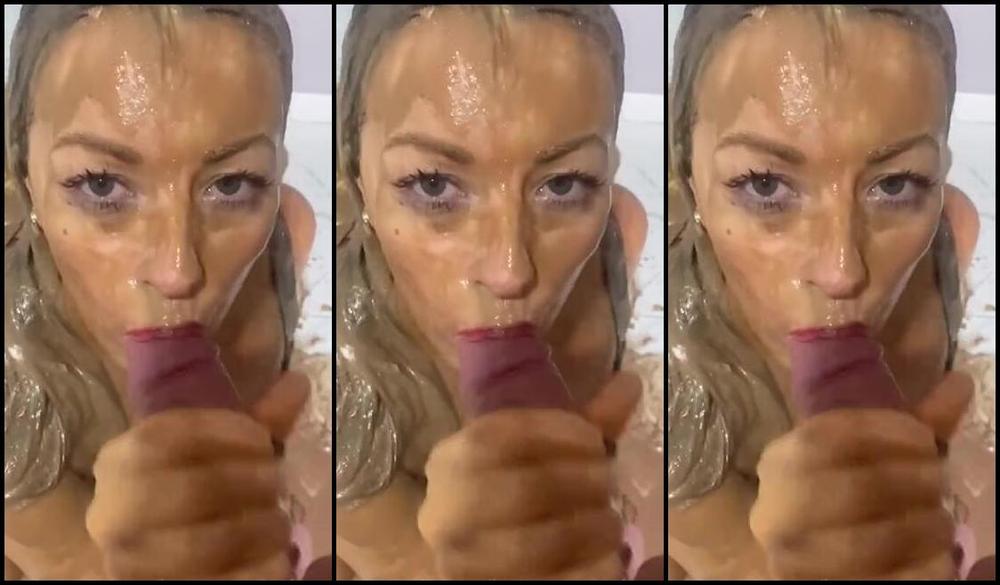 Bsmessybakery Nicknamed Bsmessybakery Onlyfans Taste Testing In The Bakery Deep Throating Whilst Covered In Chocolate