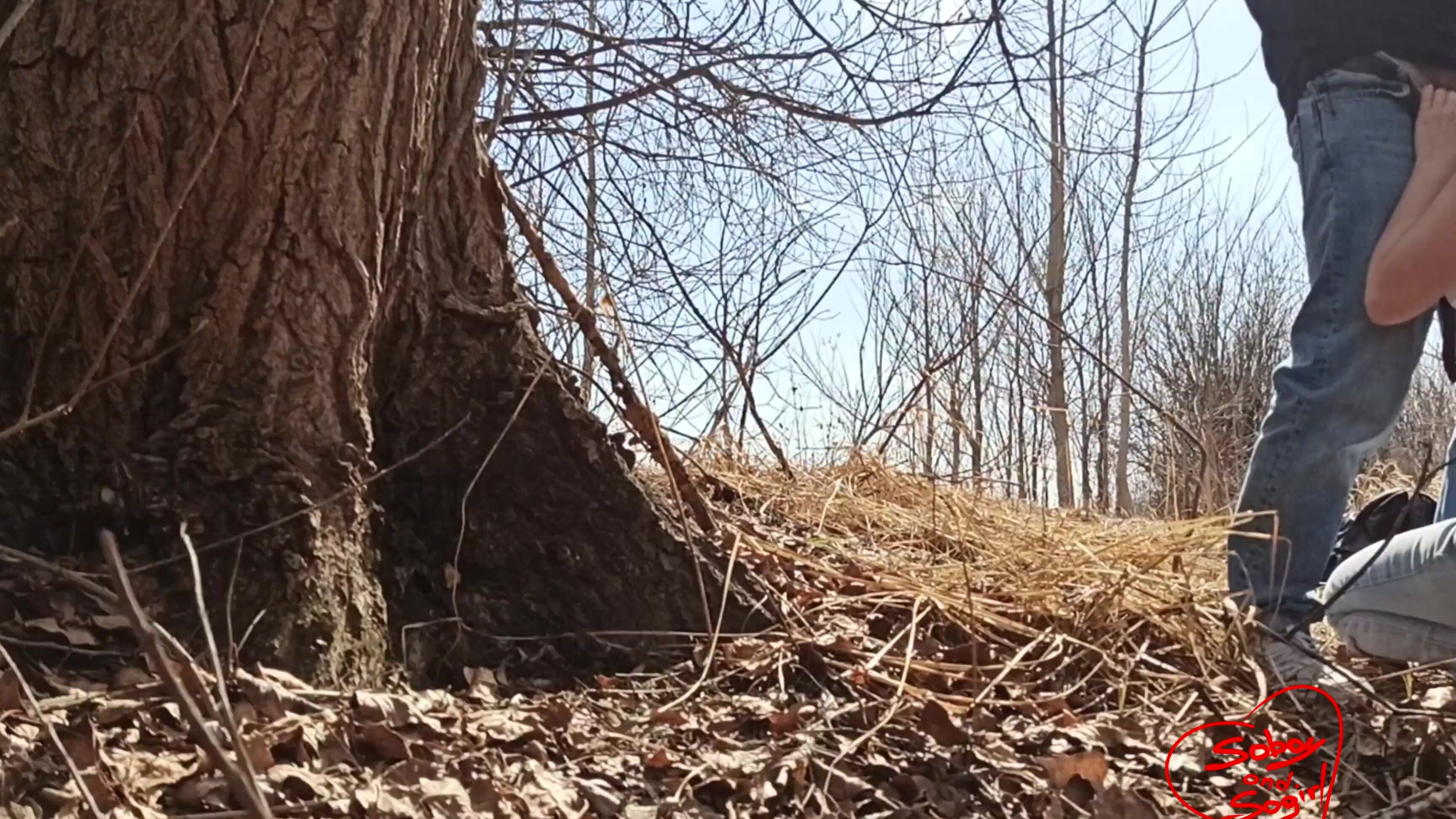 SOboyandSOgirl 34.Seduced a Friend for a Walk in the Park – Cum on her ass xhamster