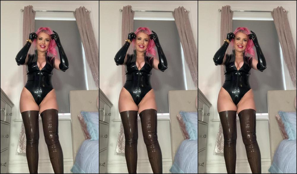 CutieDaisyMay093 Latex barbie makes her cuck do anal manyvids