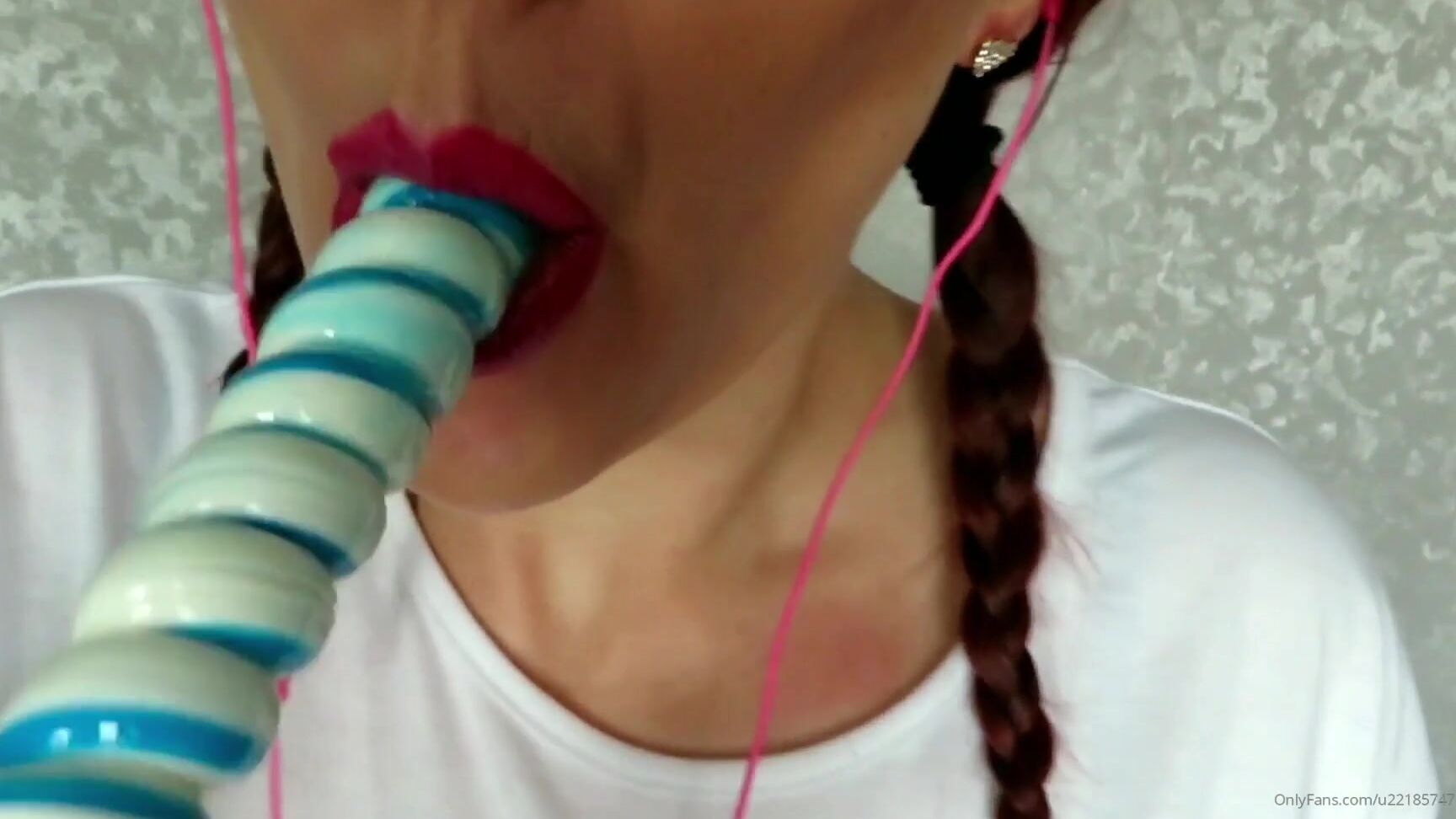 Flirtyasmr Sucking And Dribbling On My Lollipop No Nut November With Countdown