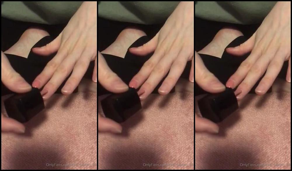 Red Queen Nicknamed Red Queen 94 Femdom 03 21 2020 Onlyfans Video Doing My Nails