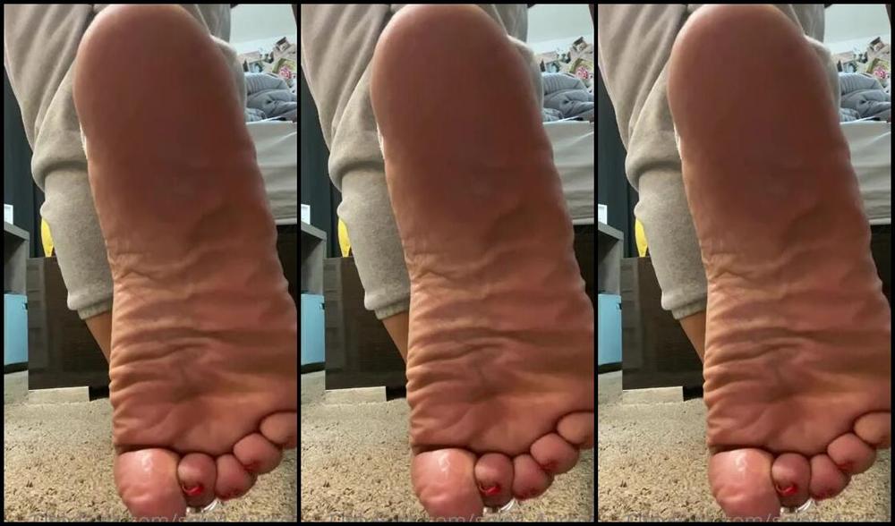 Goddess See Nicknamed Soles 4Ursoul Foot Fetish 11 30 2020 Onlyfans Video Scrunchie