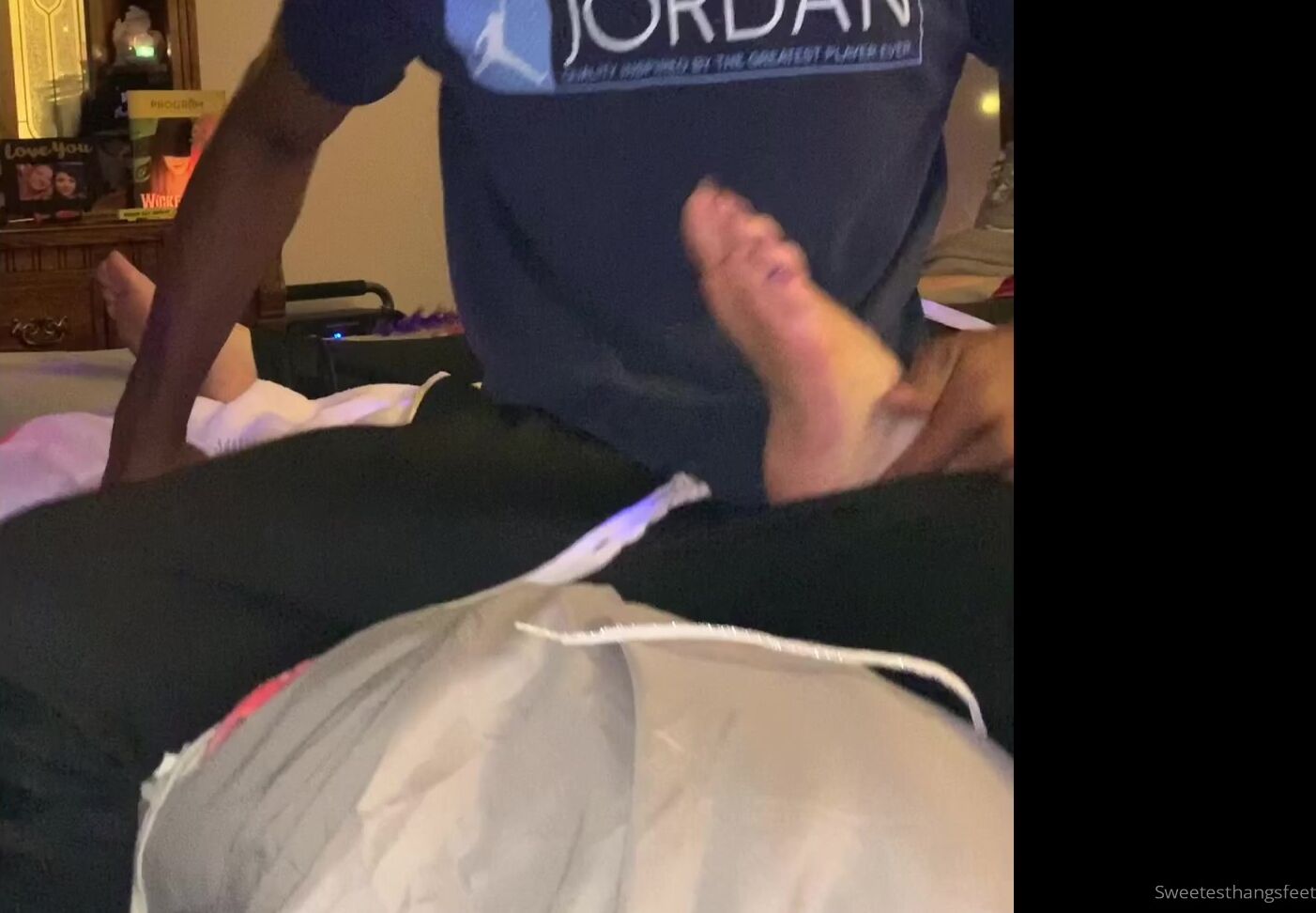 Sweetesthangsfeet He Didn T Have The Camera Set Up At The Best Angle But This Is The Last Tickle Session I