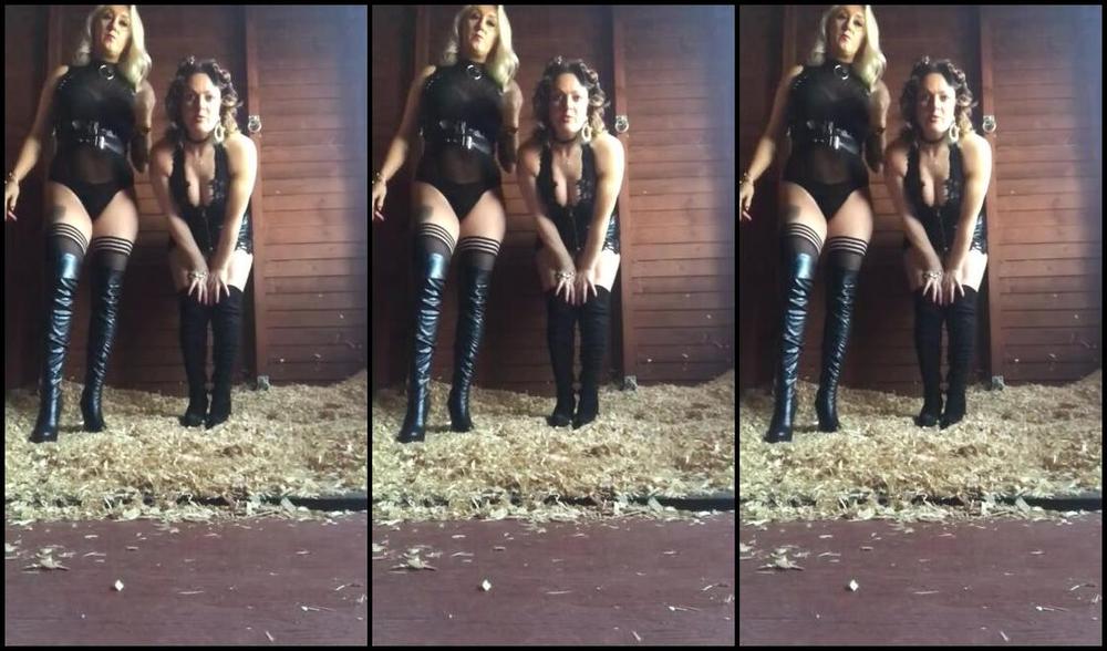 Mistress Athena Nicknamed Mistressathena Onlyfans 2 Goddess 4 Boots Teasing You Come Over Listen To What We Are Saying And Admire