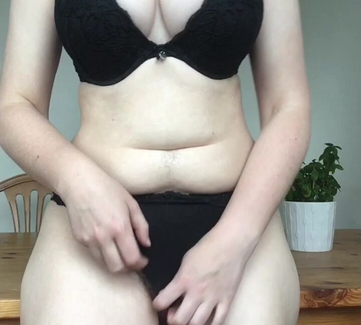 Kinkyemma Fucking Hairy Pussy W Kitchen Utensils