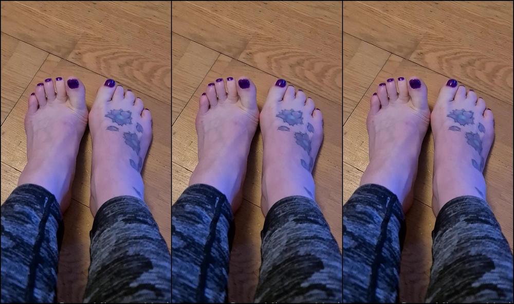 Miss Ruby Marks Perfect Toes Ready For Worship