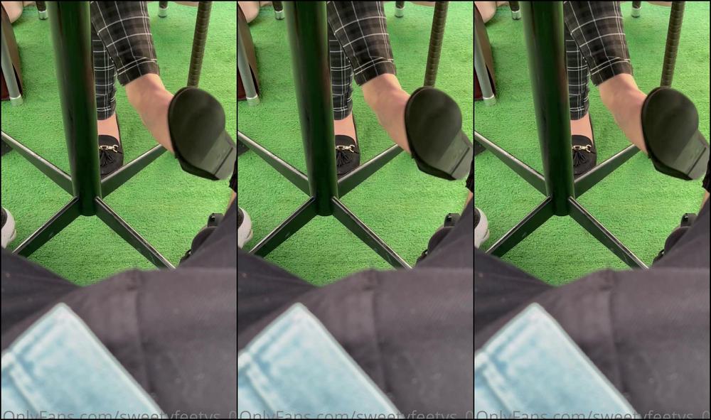 Sweetyfeetys What If I Was Teasing You Like That In Public How Hard Would You Get Keep Swiping For T