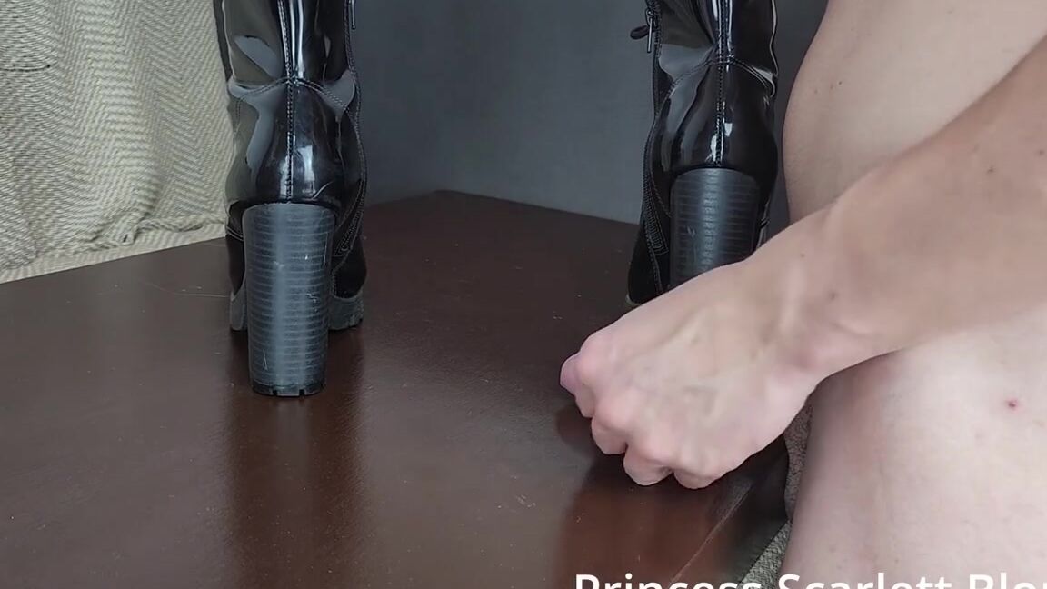 Lyttablondpremium Onlyfans Princess Scarlett Blond Sexy Vinyl Boots Cock Stepping 3 Pov Amateur Sxj