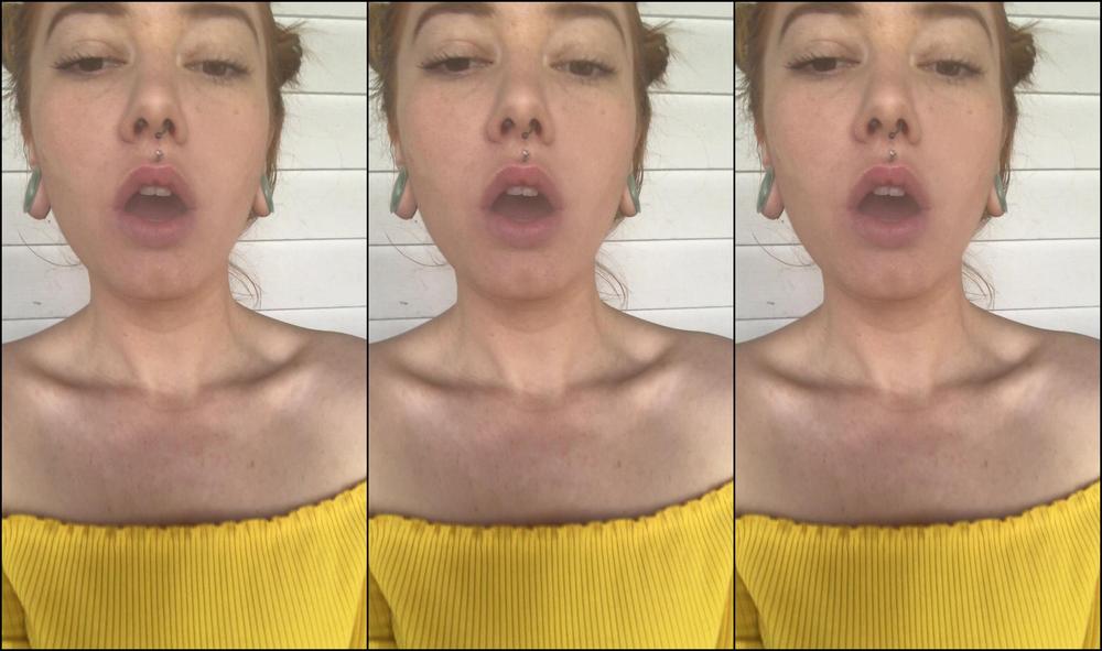 Skylarshark Topless Smoking