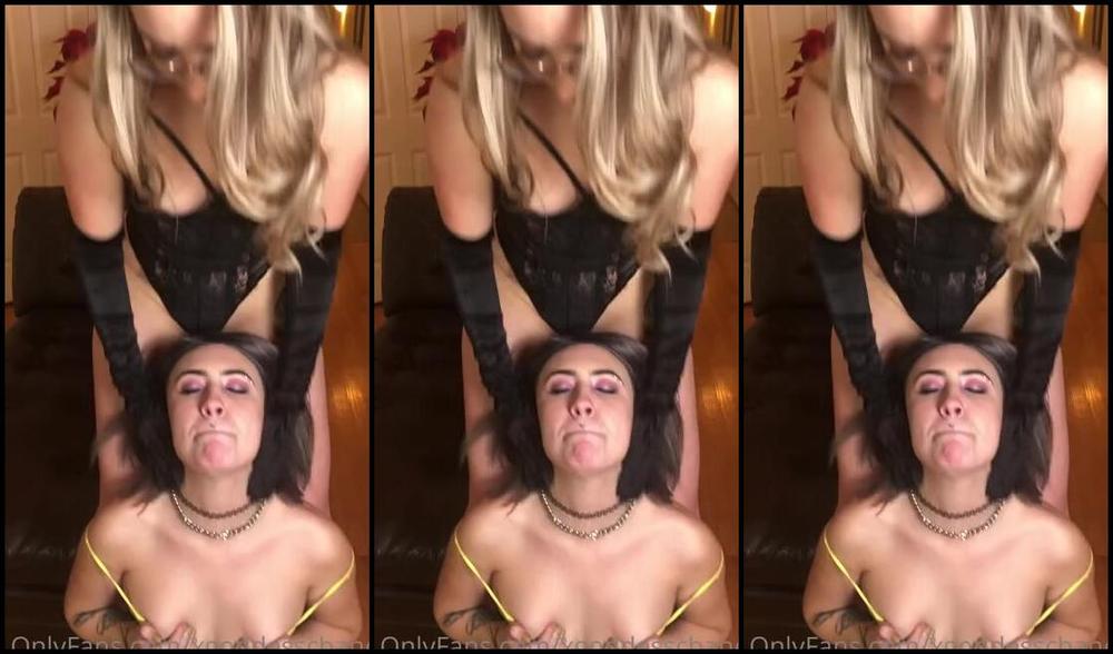 Mistress Ava Aka Iworshipavaonyx Onlyfans How Pretty Does My New Toy Cj Kittycat Look Taking My Spit This Filthy Whore Can T Get Enough