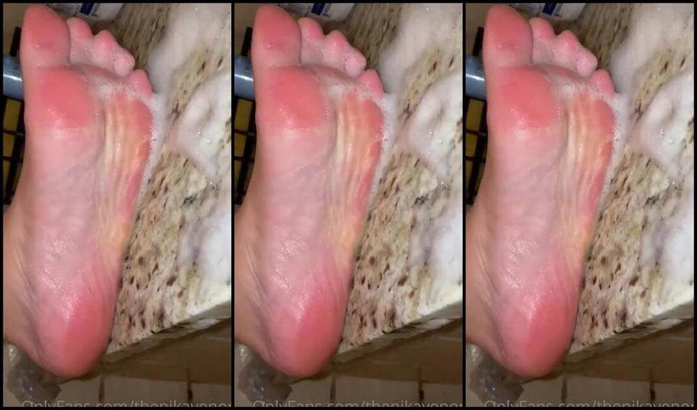 Nika Venom Aka Thenikavenom Onlyfans Clean Pink Soles Zzy