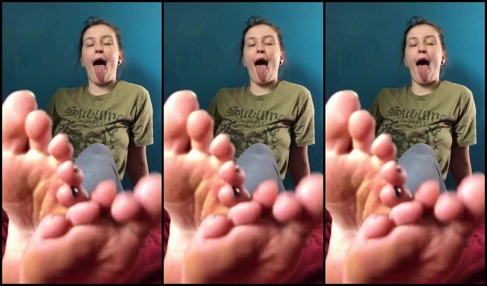 Delilah Nicknamed Footiesfeets Onlyfans Onlyfans Exclusive Tongue And Feet The Best Of Both Worlds For Everyone