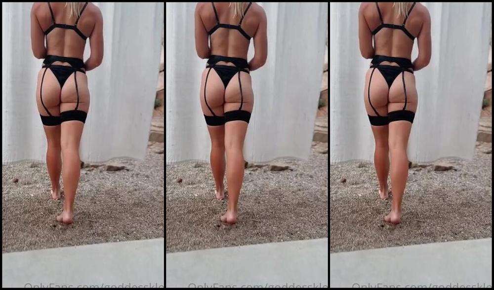 Goddess Kloe Nicknamed Goddesskloe 11 22 2022 Onlyfans Video Dare To Follow And Lay On The Rocks Great Place For Manhood To Be Crushed