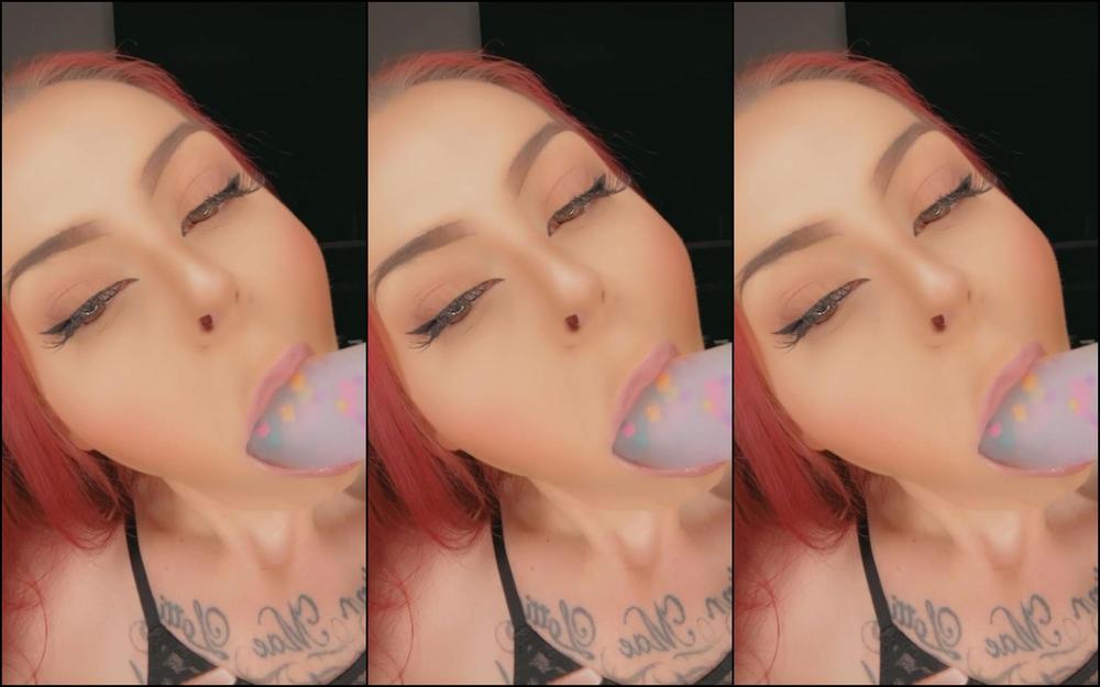 Lexiredd Vicious Tongue Action Deepthroat Hardcore Throat Fucking Spit Play D