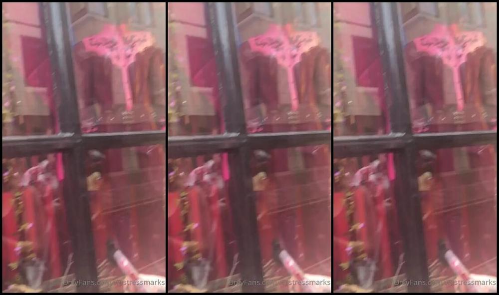 Miss Ruby Marks Latex Shopping