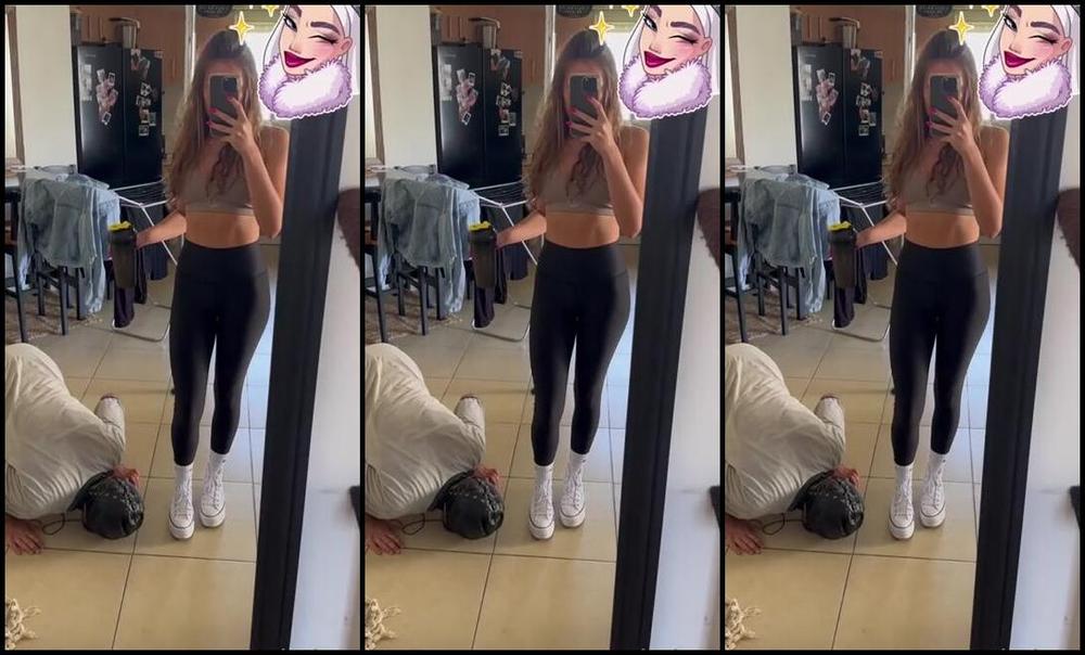 Miss Lizzy Nicknamed Whoyoubelongto Onlyfans I Left Him To Clean And Went To The Gym Before My Return I Told Him