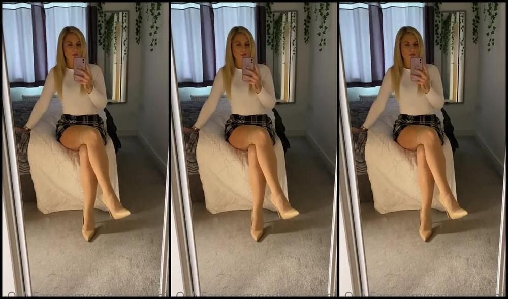 Goddesssuzie26 Onlyfans Do Nylons And Heels Trigger You Could You Handle Working In The Office With