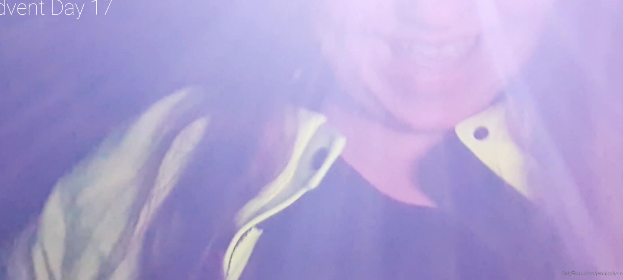 Jennicalynn 1494110099 12 21 2020 Advent Calander Day 17 Outside In A Worker Jacket With No Bra Under Was