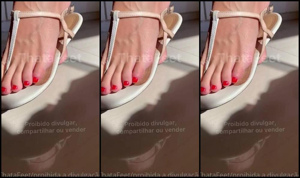 Thatafeet Nicknamed Thatafeet Foot Fetish 08 26 2021 Onlyfans Video Unhas Vermelhas E Muitas Veinhas
