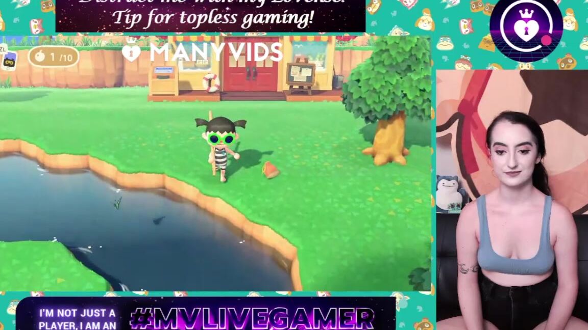 Vlog, Gamer, Sexy Gamer, SFW gamer girl vlog ManyVids