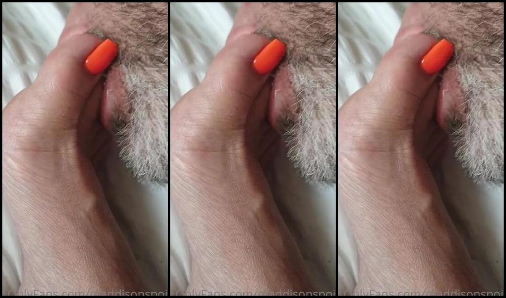 Maddison Spoilt Nicknamed Maddisonspoilt Onlyfans Someone Is Enjoying My Morning Toes