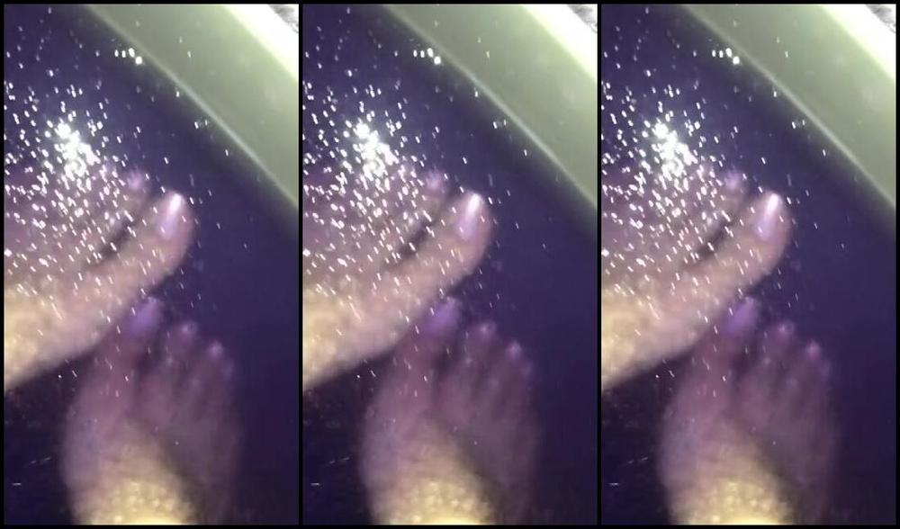 Footsiegalore Onlyfans Gel Foot Soak Play Zpy