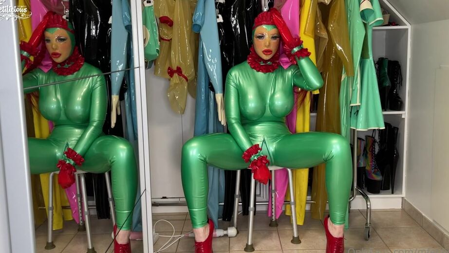 Mfetilicious Horny Fuckdoll Part Multiple Orgasms In Full Latex What Else Could You Wish For