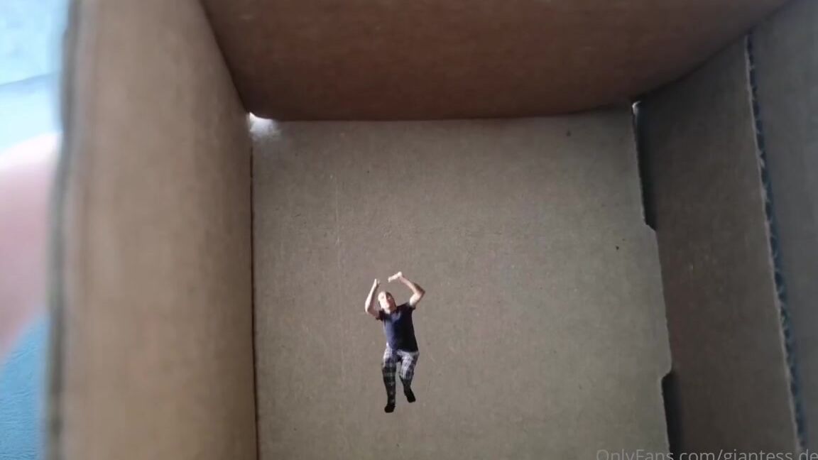 Giantess Debora Nicknamed Giantess Debora Onlyfans A Man Shrunken In A Box Came To Me From Delivery Full 15Min Vdeo Sfx Ask Your Custom