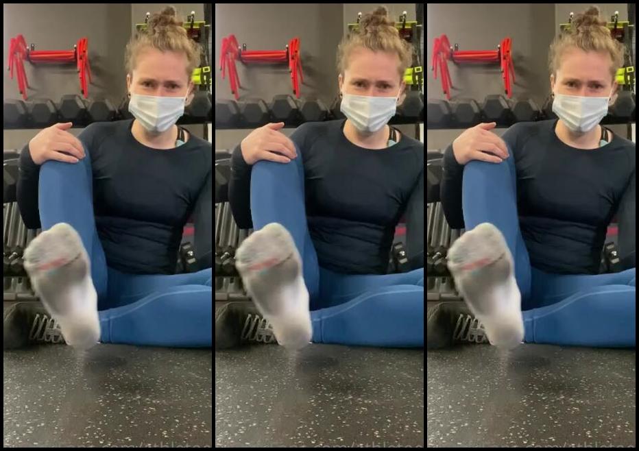 Athletoes Nicknamed Athletoes Onlyfans Dirty Stinky Sock Removal Please Excuse The Crazy Messy Workout Hair