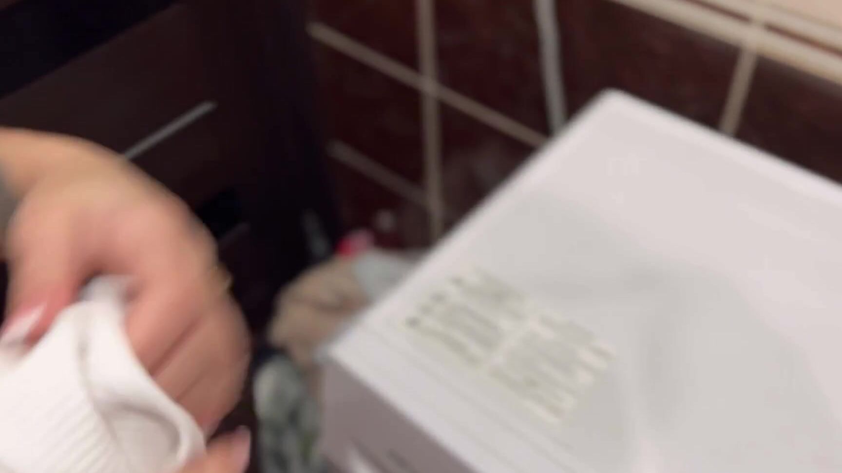 angel and demon while the husband is resting the wife gets a dick in her pussy and cums on her tits Pornhub