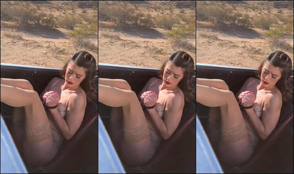 Rileyreidx Vintage Porsche With A Vintage Slut With Abbiemaley