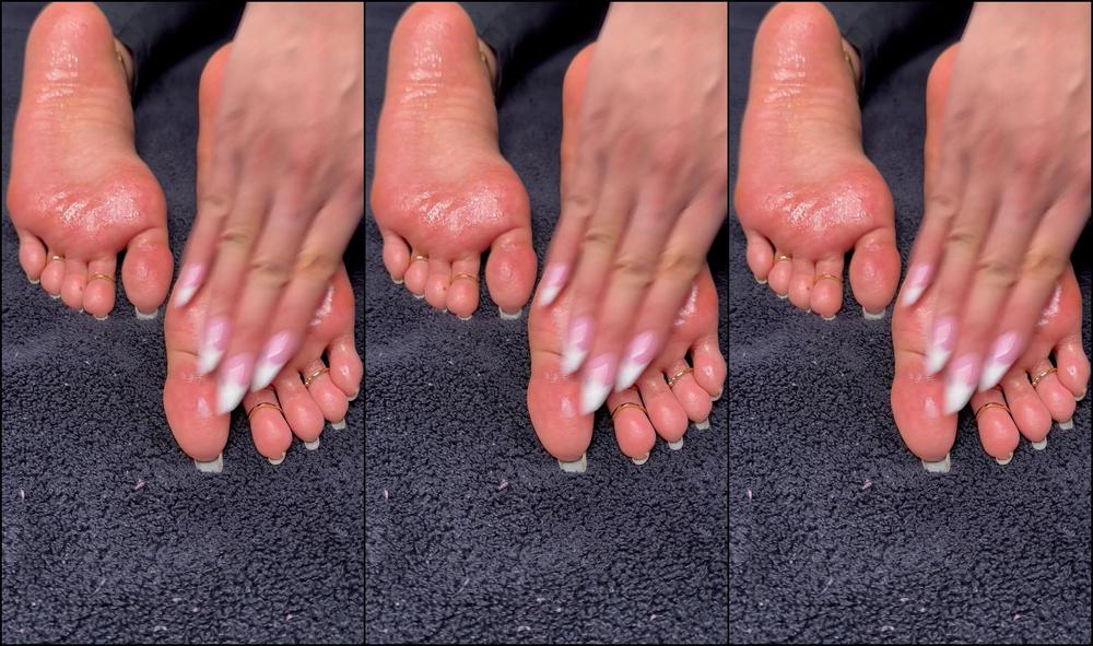 Thee Celeste 2887945613 06 02 2023 Oiling My Soft Soles Close And Personal