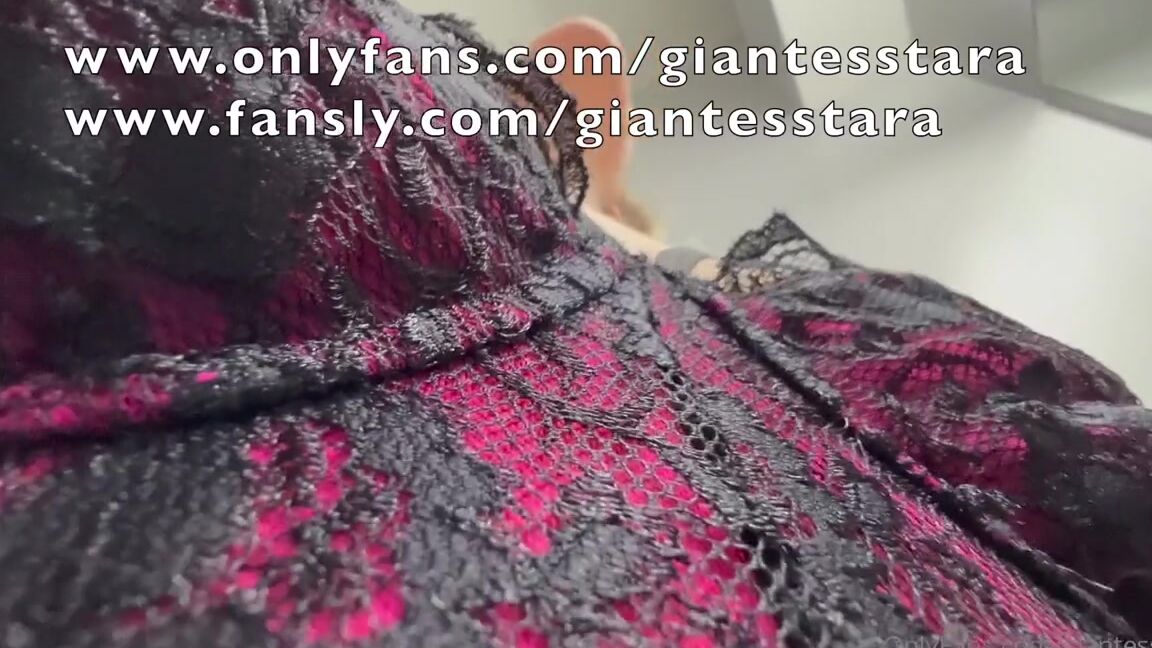 Giantess Tara Nicknamed Giantesstara 04 07 2023 Onlyfans Video And Tonights Send Out Winner Is
