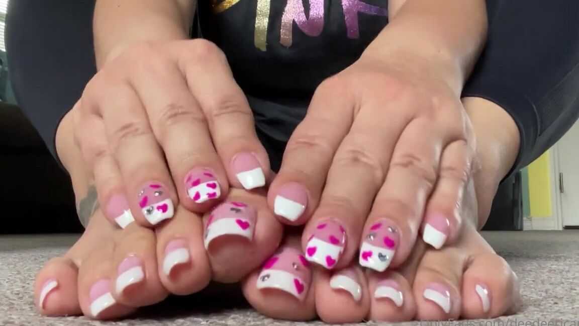 Deedeericanfeet Onlyfans Gm My New Cute Vd Mani Pedi In Wide Screen View I Want To Again Thank Alllll Of U For