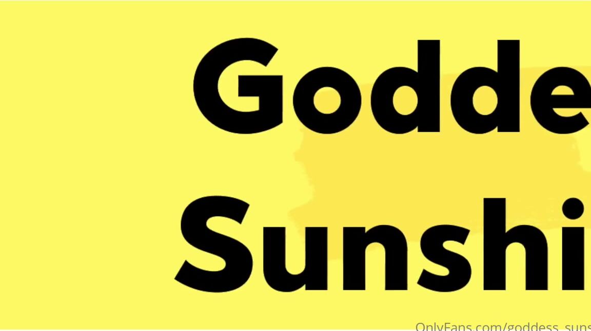 Thegoddesssunshine Nicknamed Goddess Sunshine 07 11 2023 Onlyfans Video Enjoy This Cum Countdown And Think Of Me When You See Buns Lol
