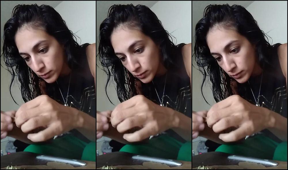 Destinylovee Rolling My Morning Blunt