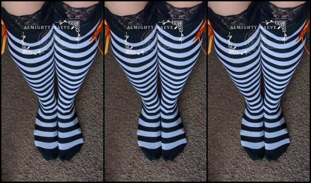 Almighty Maeve Nicknamed Almightymaeve 10 31 2024 Onlyfans Video My Fun Witch Socks Fall Deeper And Deeper Good Foot Man My Size 13S Are