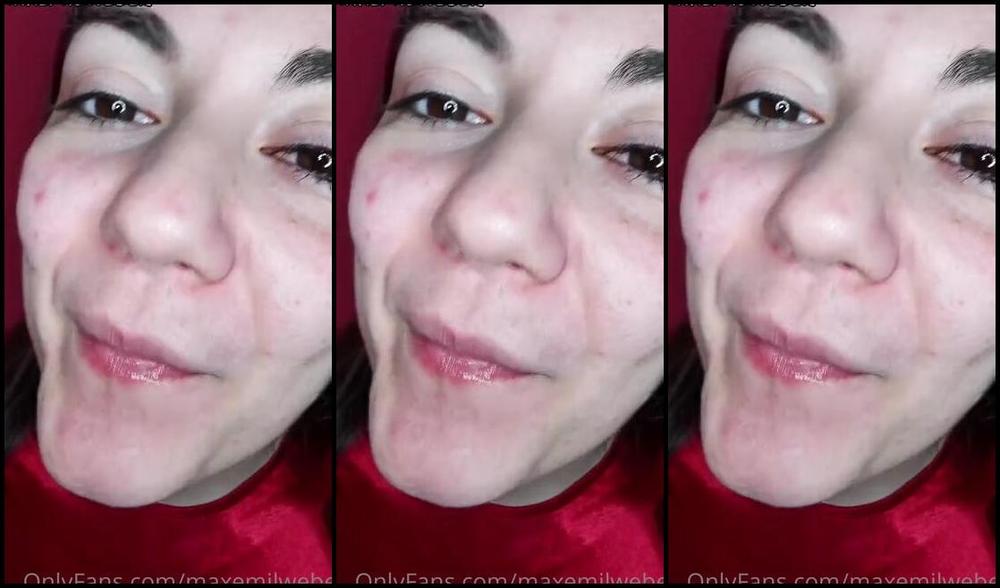 Emily Maxemilweber Nicknamed Maxemilweber 05 29 2022 Onlyfans Video Also This Morning My Breath Was Very Hot And Bad