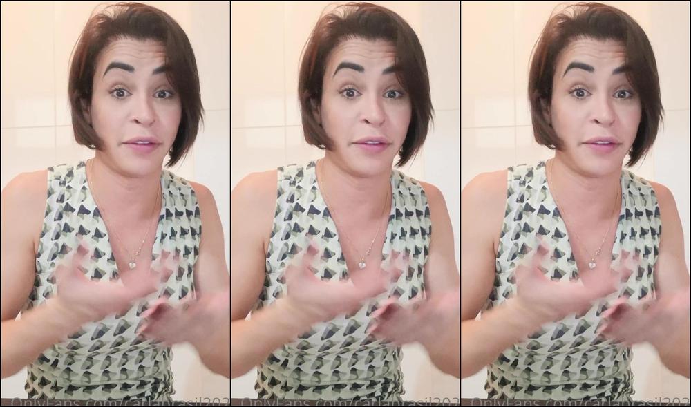 Carlabrasil I Made This Video To Explain Why I Don T Cum In All The Videos I Post It Was Supposed To