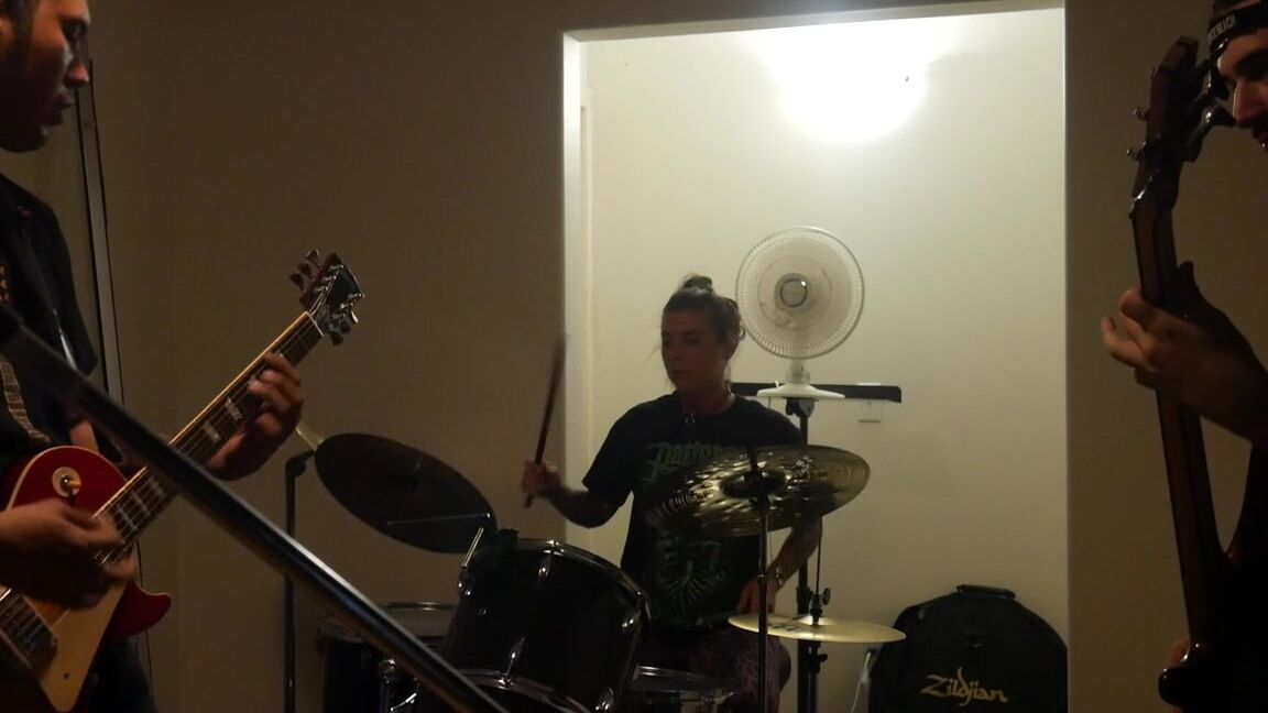 Felicity Feline Jamming With My Band Feralicity