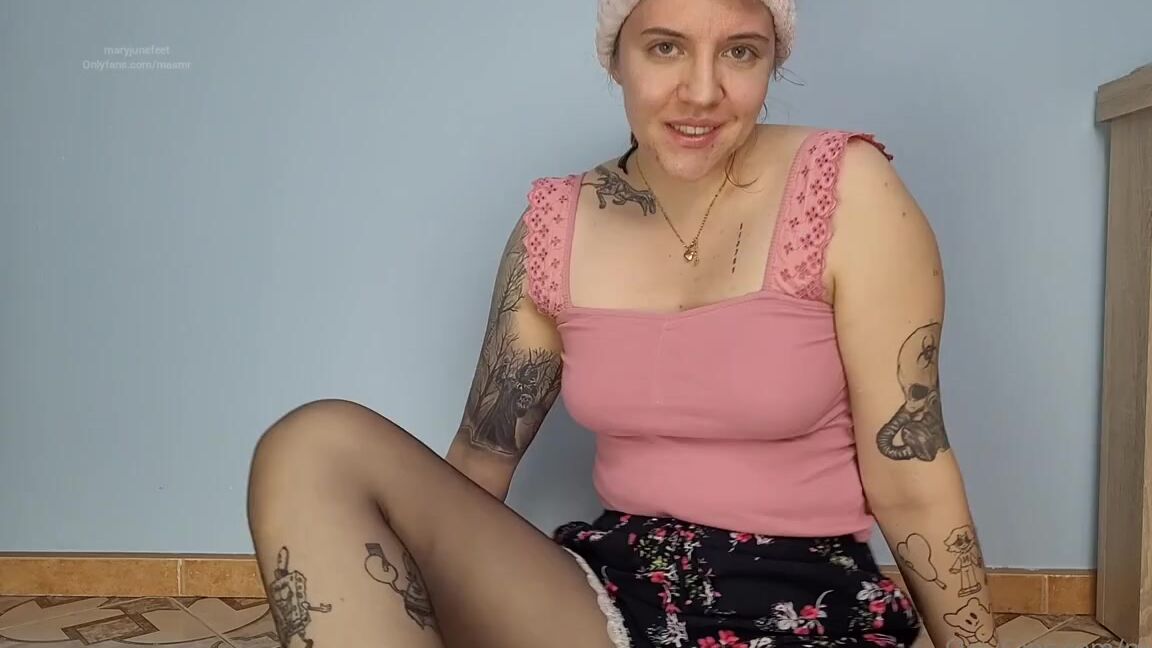 Masmr Onlyfans 8March Black Sheer Nylons A Little Bit Of Feet Selfworship And Tease